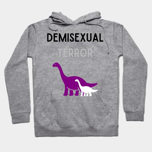 Demisexual Terror 3 Hoodie by Ali Hylton